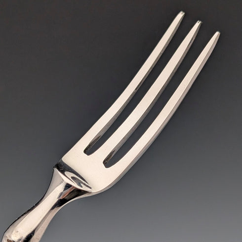 1973 年英國復古純銀手柄沙漠叉 x6 哈里森兄弟帶盒